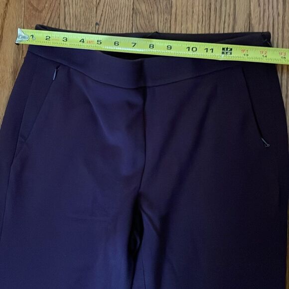Worth Merlot Double Knit Crepe Mason Pants Women’s Sz 0 NWT - Picture 7 of 11